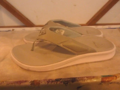 SANDALIA COLOMBIA PFG GRIS PIZARRA "WILLARD BAY FLIP" Mujer Talla 8 USADOS UNA VEZ Foto 1 de 4