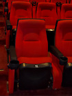 Lot of 1000 used THEATER SEATING Cinema Movie auditorium chairs seats Red Velvet