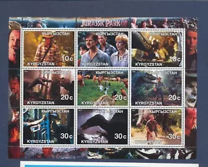 KYRGISTAN - MNH S/S - Jurassic Park Film, Dinosaurier - Bild 1 von 1