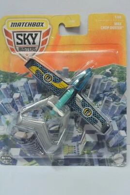 2020 MATCHBOX SKY BUSTERS MBX CROP DUSTER - Image 1 of 2