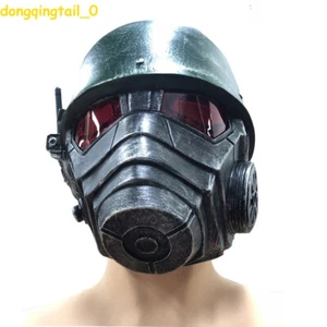 Casco maschera lattice cosplay Star Wars Fallout 4 Halloween festa oggetto di scena regalo indossabile - Foto 1 di 7