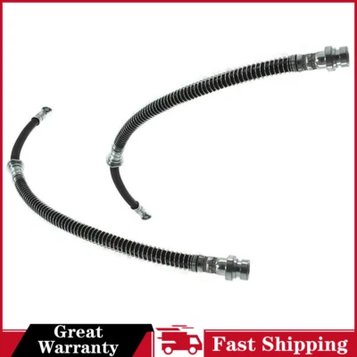 For Dodge Stratus 2001 2002 2003 2004 2005 2x Front Brake Hydraulic Hose - Image 1 of 4