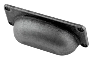 (5 Pack) 2-1/2 inch Country Store Farmhouse Cup Pull Antique Pewter - Picture 1 of 1