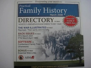 Practical Family History CD White's Birmingham directory 1849 - Picture 1 of 2