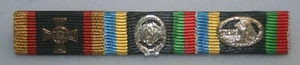 3er Bandspange BW- Ehrenkreuz Bronze, Sportabzeichen Silber, DLRG Silber - Bild 1 von 2