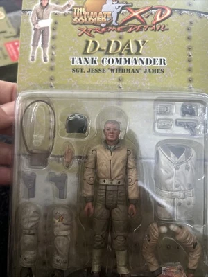 1:18 21st Century Toys Ultimate Soldier WWII D-Day Tank Commander Wildman - Image 1 of 3