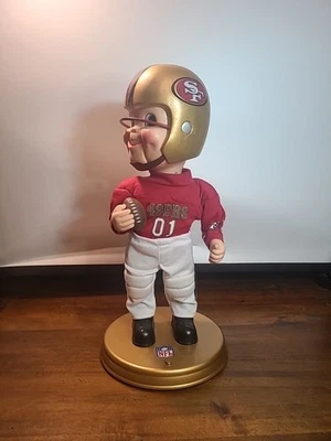 Vtg San Francisco 49ers Rockin Randall NFL Gemmy Industries Corp WORKS  - Image 1 of 4