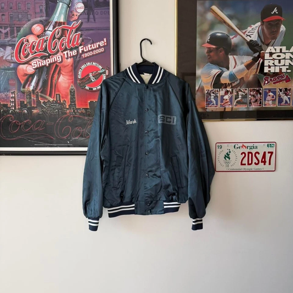 Chaqueta de bombardero SCI vintage años 80 Foto 1 de 4