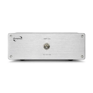 Dynavox AMP-S III Passiver Lautsprecher-/Verstärker-Umschalter, Silber - Bild 1 von 4