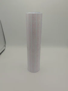 10 Rolls 5000Pcs White Red Line Tags Labels Refill MX-5500 Gun Price Sticker - Picture 1 of 1