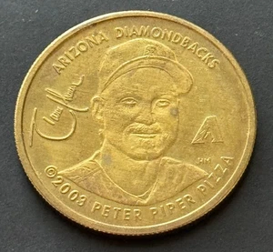 Randy Johnson #51 Arizona Diamondbacks 4 Seam Fastball MLB Peter Piper Token - Picture 1 of 2