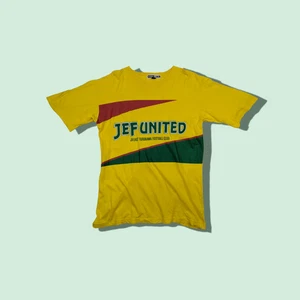 Vintage 90's J-LEAGUE JEF United Chiba T-Shirt Single Stitches Soccer Jersey - Picture 1 of 11