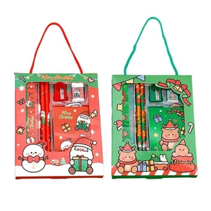 Christmas Stationery Set Pen Set For Student Back-to-School Gifts Small Presents - Picture 1 of 20