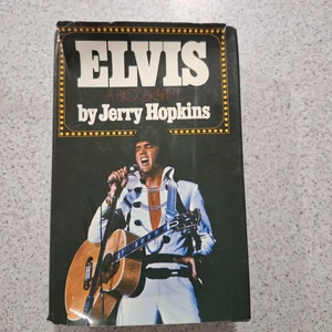 Elvis A Biography By Jerry Hopkins - First UK Edition 1972 Hardback - Picture 1 of 11