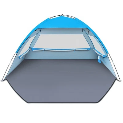 Beach Tent, Beach Shade Tent for 3 Person with UPF 50+ UV Protection, Portabl... - Image 1 of 4