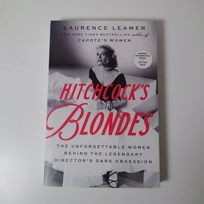Hitchcock's Blondes, Laurence Leamer ***UNCORRECTED PROOF*** ARC Rare Proof  - Image 1 of 4