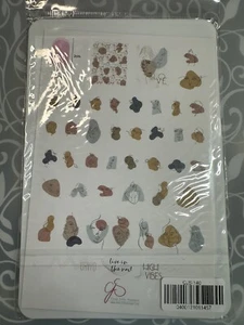 Clear Jelly Stamper CJS-140 Nail Stamping Plate - Picture 1 of 1