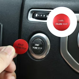 Engine Start Stop Button Cover Fit for Land Rover Discovery 4/Range Rover Sport - Picture 1 of 5