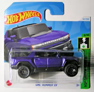 Hot Wheels - GMC HUMMER EV - Viola - HW Green Speed 2024 - HTD16 - Foto 1 di 2
