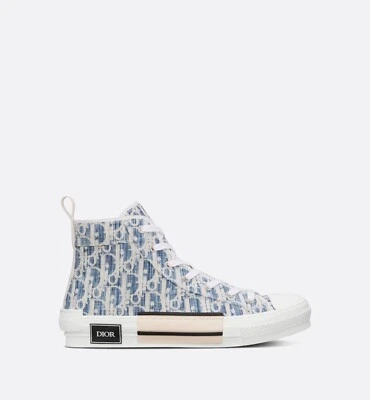 Dior B23 High Blue Oblique Kasuri Jacquard - NEW RARE Size US 12 - Image 1 of 4