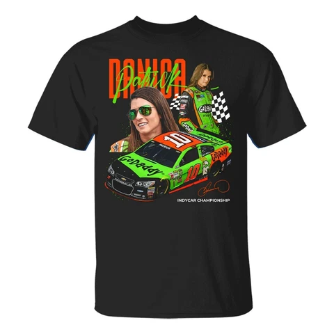 Racing Player Danica Patrick Nascar T-Shirt Cover