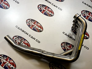 Sistema de escape de tubos de escape de cabezal de acero inoxidable Honda CBR600 FM FW - Imagen 1 de 3