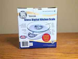 Taylor Precision Products Digitale Küchenwaage, 6,6 Pfund Kapazität, weiß - Bild 1 von 3