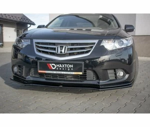 Labio de alerón CUP NEGRO para Honda Accord MK8 FL alerón delantero espada alerón - Imagen 1 de 8