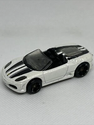 Coche de juguete Hot Wheels Ferrari F430 Spider White 2006 Dream Garage 1:64 Malasia Foto 1 de 4