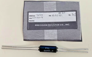 QTY 7 NEW PRECISION RESISTOR 0.0035Ω/0.25% WIREWOUND RESISTORS [SHIPS FROM USA] - Picture 1 of 1