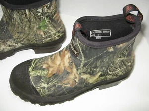 LaCrosse Women's 6" Slip-on Camouflage Rubber Boots Size 7 - Picture 1 of 8