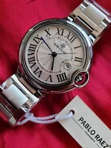 ⚡️NUOVO IN SCATOLA Orologio Uomo Pablo Raez 42mm Acciaio Inox - Foto 1 di 6