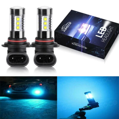 For Chevy Malibu 2013-2015 H10 9145 9045 LED Fog Light Headlight Bulbs DRL 8000K - Image 1 of 4