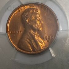 1929-D PCGS MS 64 RD Lincoln Wheat Cent