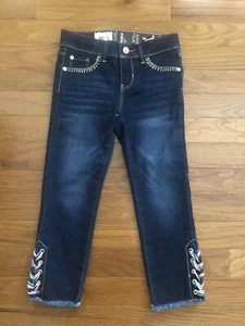 NEW w/tags - Girls - Ankle Jeans - Sz 6 - Super Skinny - Dark Wash - by Jordache - Picture 1 of 3