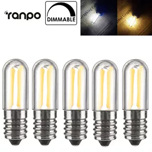 Dimmable Led Fridge Light Bulbs 1W 4W 220V 230V Bulb E14 E12 3W Cool Warm White - Picture 1 of 11