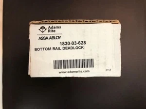 Adams Rite Bottom Rail Deadlock 1830-03-628 - Picture 1 of 4
