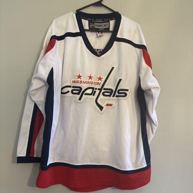 Reebok Washington Capitals EDGE Authentic Custom Jersey - White