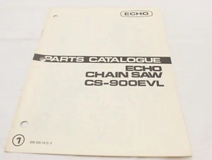 Echo Kioritz Motorsäge CS-900EVL Teilekatalog - Bild 1 von 5