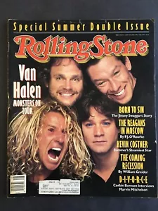 Rolling Stone Magazine July 14 and 28 1988 Van Halen Double Issue - Picture 1 of 2