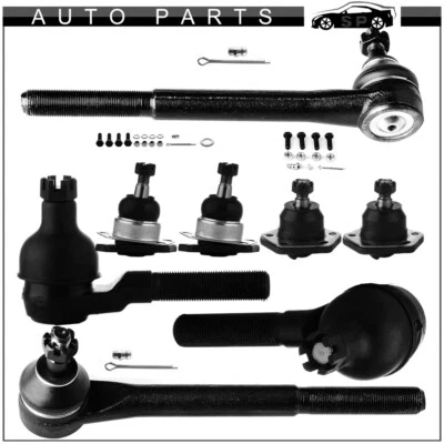 Rótulas superiores inferiores delanteras extremo de la barra de amarre de dirección para Chevrolet S10 1998-2004 Foto 1 de 4