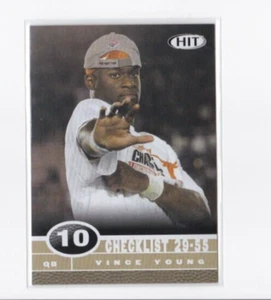 VINCE YOUNG 2006 SAGE HIT FÚTBOL AMERICANO - LONGHORN LEGEND NOVATO - ESTA LEYENDA SE ENVÍA GRATIS - Imagen 1 de 24