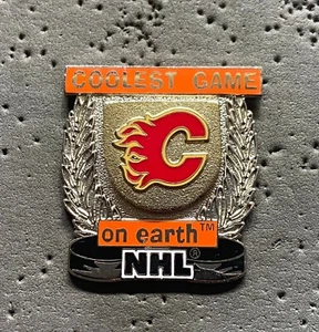 Calgary Flames Coolest Game on Earth NHL Hockey Pin - Bild 1 von 1
