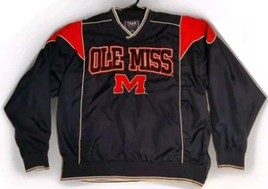 Ole Miss Team Edition Apparel offiziell lizenzierter Pullover Windbreaker Small gebraucht, in einwandfreiem Zustand - Bild 1 von 8