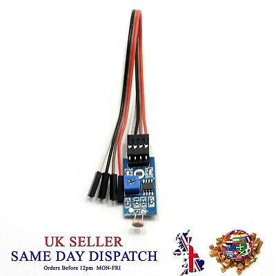 LDR 5V Photoresistor Module With Cable PIC Light Detection Sensor Photo Resistor • 3.06£