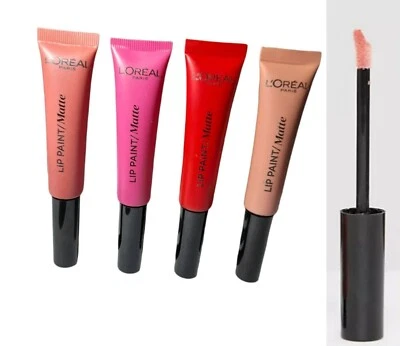 L'Oreal Paris Infallible Liquid Lip Paint - Matte Lipstick - 4 Shades