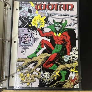 DC Comics Who’s Who 3 Ring Binder 1990 129 Different Characters - Picture 1 of 7
