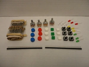 Kit de inicio electrónico básico interruptor potenciómetro LED de resistencia para Arduino UNO - Imagen 1 de 12