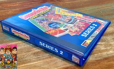 1986 GARBAGE PAIL KIDS SERIES 2 COMPLETE 15 CARD 5x7 GIANT STICKER SET IN BINDER - Image 1 of 4