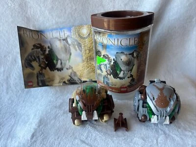 LEGO Bionicle Bohrok Kal Pahrak Kal 8577 w/ canister +Extra Bionicle - Image 1 of 4